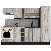 Bucatarie MARINA NEW 250 A Wenge / Decor K084